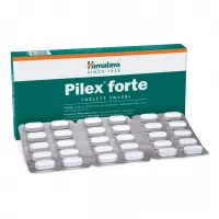 Пайлекс форте, 60 таблеток, производитель "Хималая"; Pilex forte 60 Tablets Himalaya 